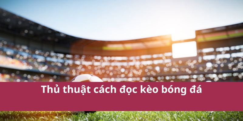 Cách Đọc Kèo Bóng Đá Đơn Giản Và Chính Xác Nhất 2025 4 Thủ thuật cách đọc kèo bóng đá