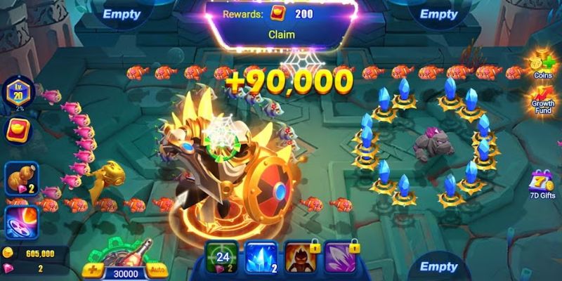 Jackpot Đánh Cá - Thế Giới Màu Sắc Dưới Lòng Đại Dương 77Bet 3 Khám phá cụ thể toàn bộ vũ khí có mặt Jackpot đánh cá